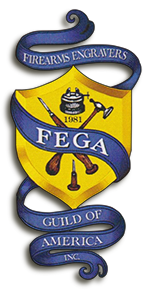 Firearms Engravers Guild of America (FEGA) logo